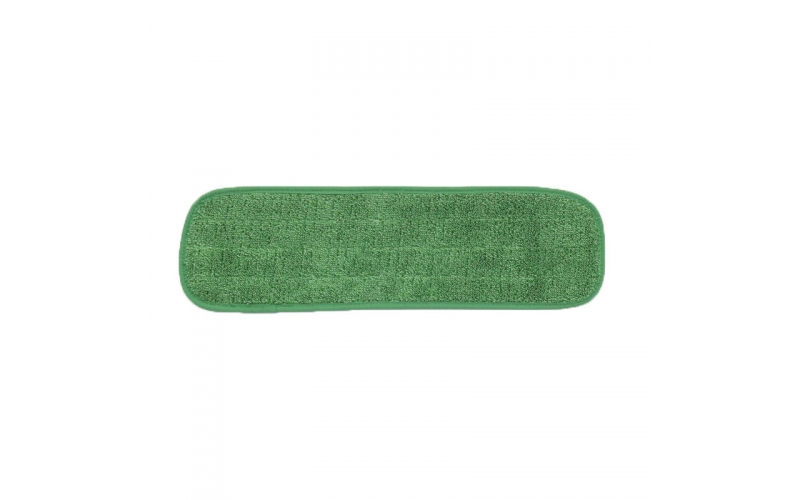 Microfiber Flat Mop Head  industrial clean green spray mop pad 